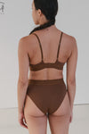 BASERANGE Bamboo fiber and cotton without steel ring wide brim bra series collection soft underwear France BAS-BRTR-BL-000-OCULAR BRTR1